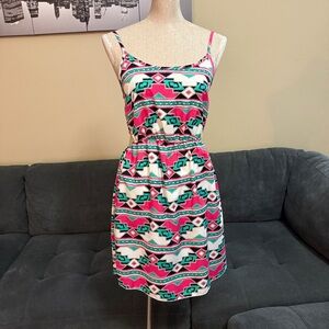 🏷️ 3 for $10 - Love Culture Colorful Geometric Print Dress